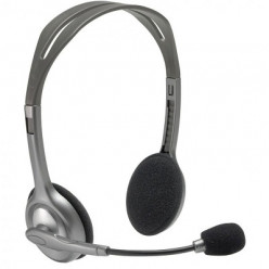 Logitech Stereo Headset H110, Headphone: 20 - 20,000 Hz, Mic: 100 - 16,000 Hz, 2 x 3.5mm jack, 1.8m